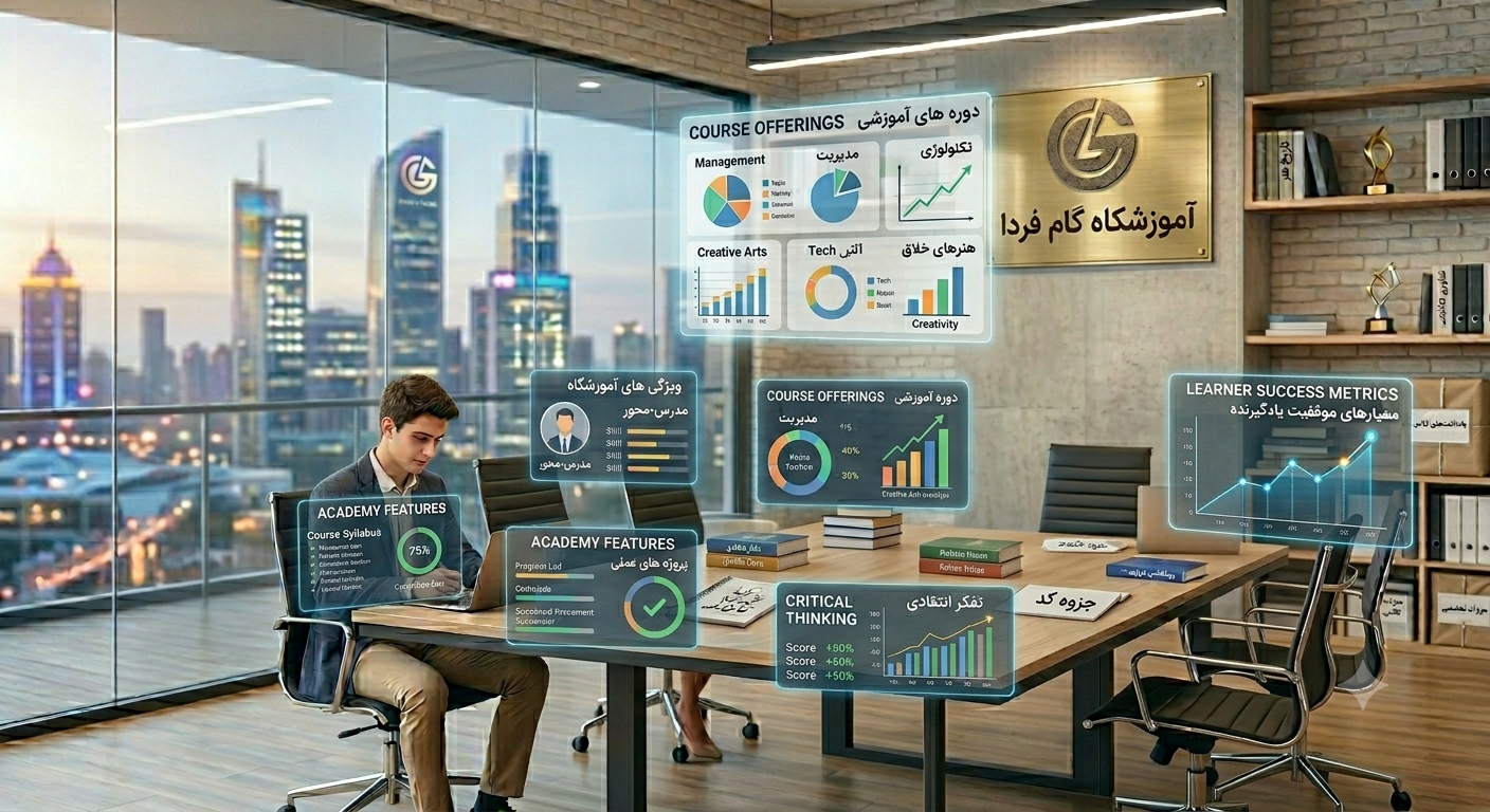 بهترین آموزشگاه کامپیوتر در شهرری | آموزش بازار کار - گام فردا
